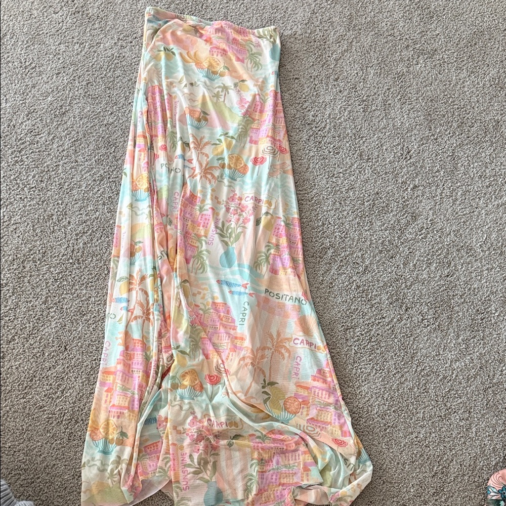 See You Monday Multicolor Maxi Dress